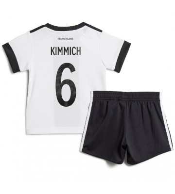 Niemcy Joshua Kimmich #6 Koszulka Podstawowych Dziecięca MŚ 2022 Krótki Rękaw (+ Krótkie spodenki)